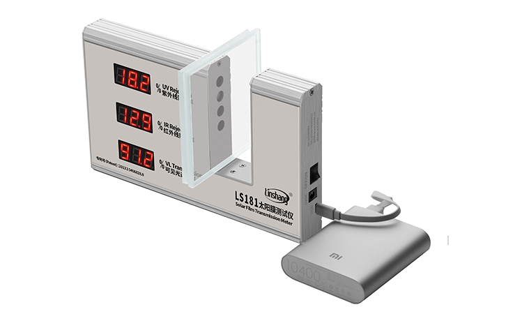 太陽(yáng)膜測(cè)試儀測(cè)膜