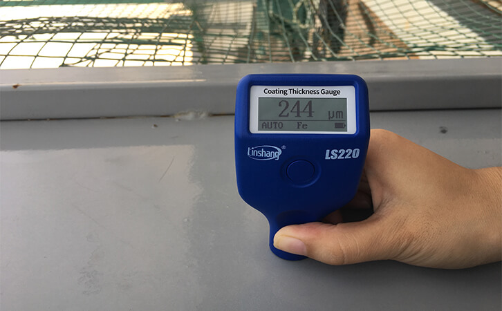 LS220防腐涂層測厚儀測鋼結(jié)構(gòu)