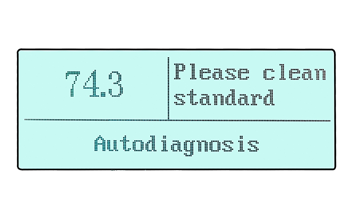 光澤度測量儀開機自檢 光澤度測量儀開機自檢