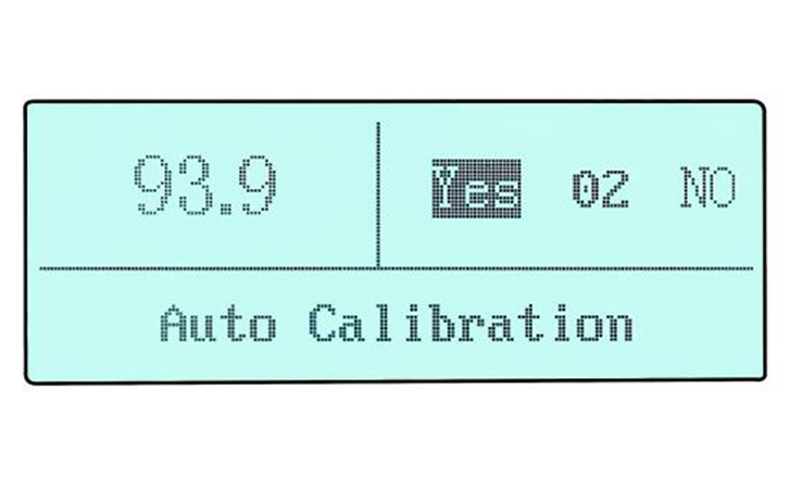 石材光澤度計提示界面 石材光澤度計提示界面
